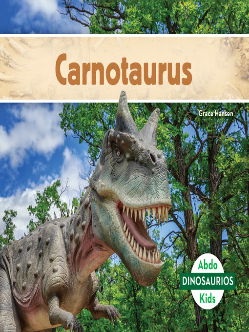 Cover image for Carnotaurus (Spanish Version)
